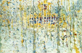 卡玆米爾 馬列維奇 Landscape with Yellow House 卡玆米爾 馬列維奇 Landscape with Yellow House